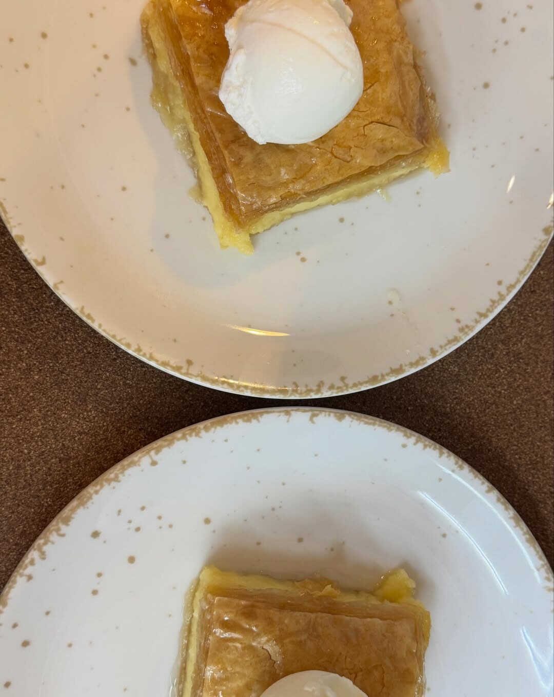 Galaktoboureko dessert