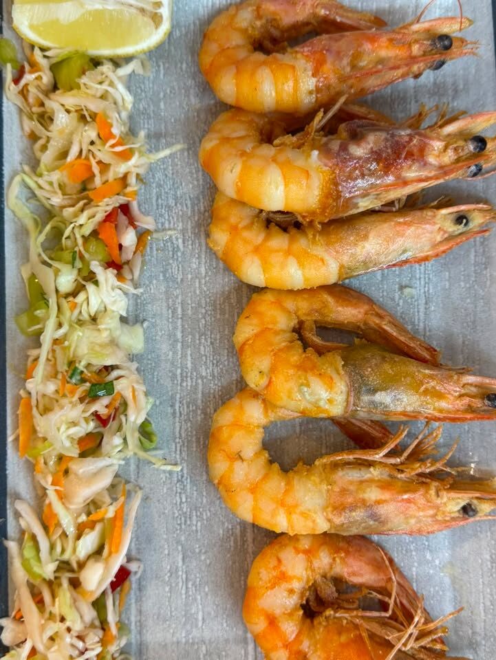 Grilled shrimp